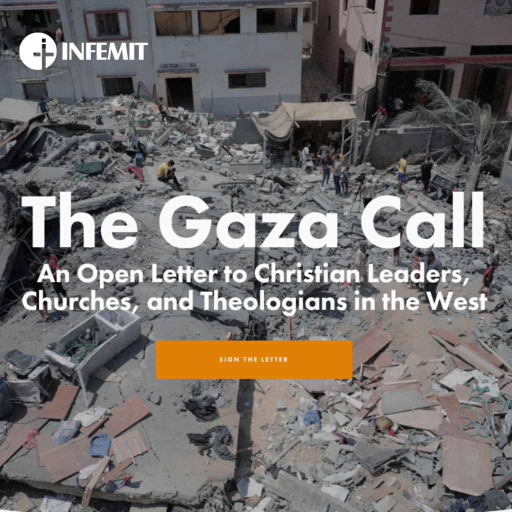 The Gaza Call: An Open Letter to Christian Leaders, Churches, and Theologians in the West